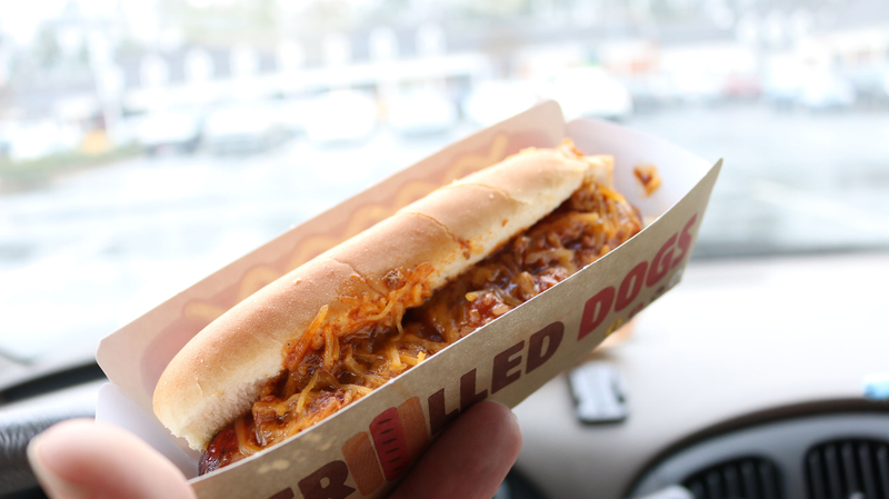 Meat with meat and cheese.